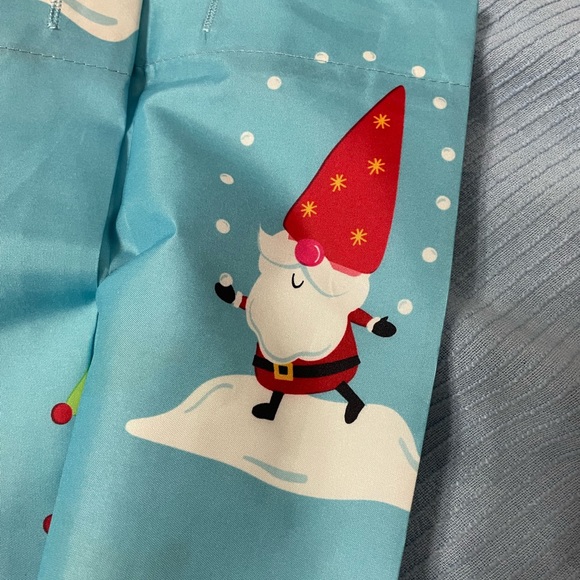 Gnomes & trees shower curtain - Picture 5 of 7